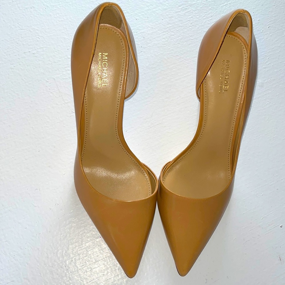 Michael Kors leather heels